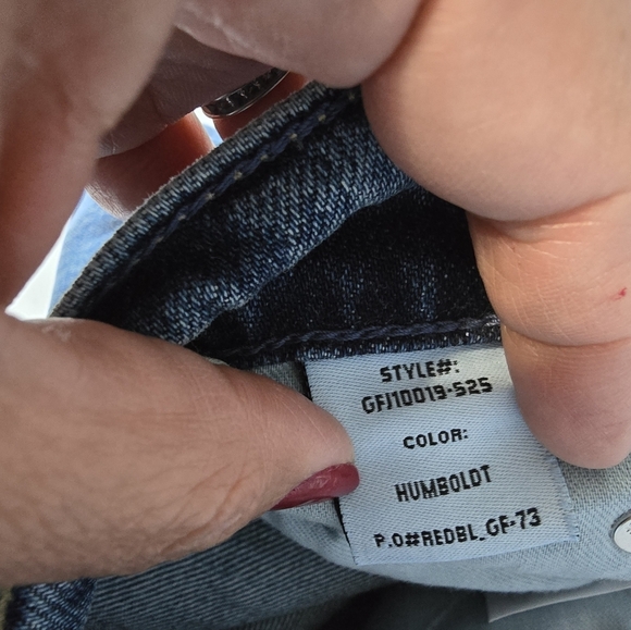 GRLFRND Bella Low Rise Boyfriend Jeans in Humboldt Size 24 - Picture 11 of 12